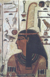 Ma'at from the Tomb of Seti I, at the Museo Archeologica, Turin, Italy
